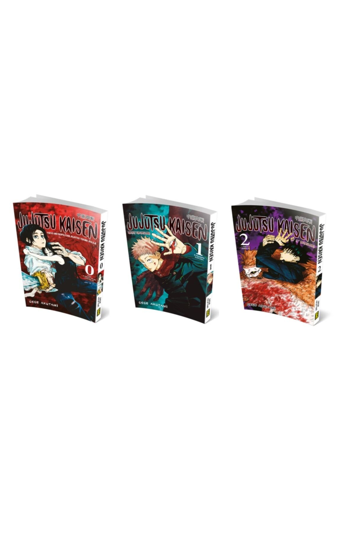 Jujutsu Kaisen 0-1-2. Ciltleri Set