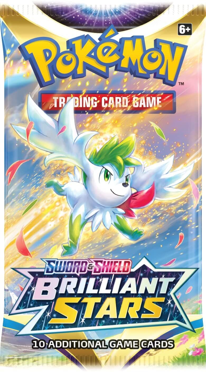 Pokémon Tcg: Sword & Shield 9 Brilliant Stars Single Booster Kart Oyunu