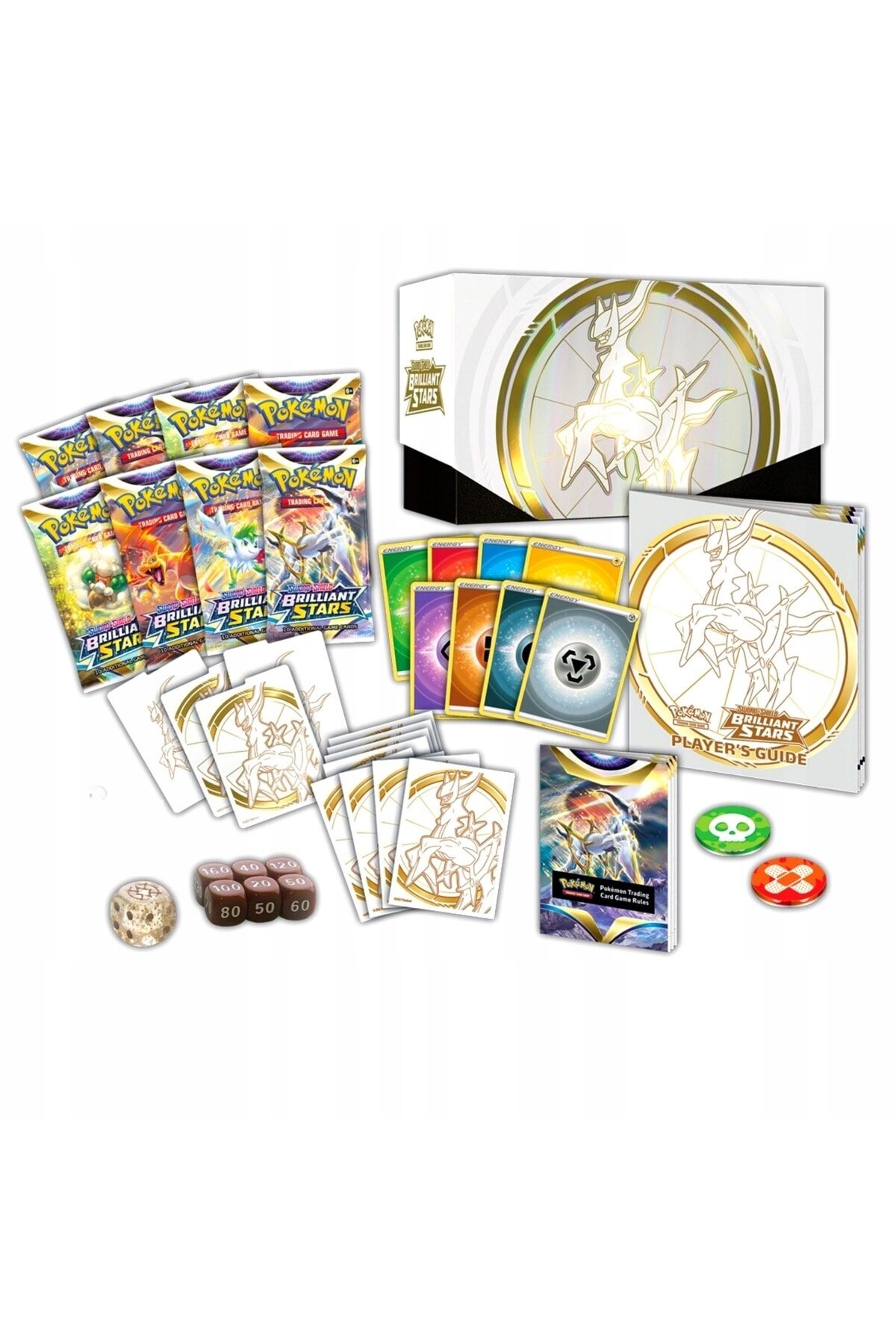 Pokemon Tcg Sword & Shield Brilliant Stars Elite Trainer Box