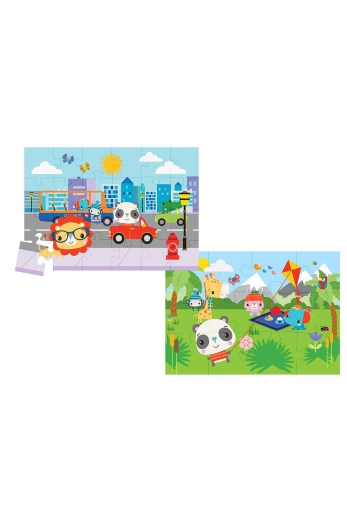 Fisher Price Baby Puzzle Ctiy Fun & Picnic 2in1