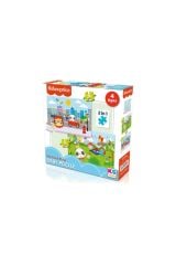 Fisher Price Baby Puzzle Ctiy Fun & Picnic 2in1