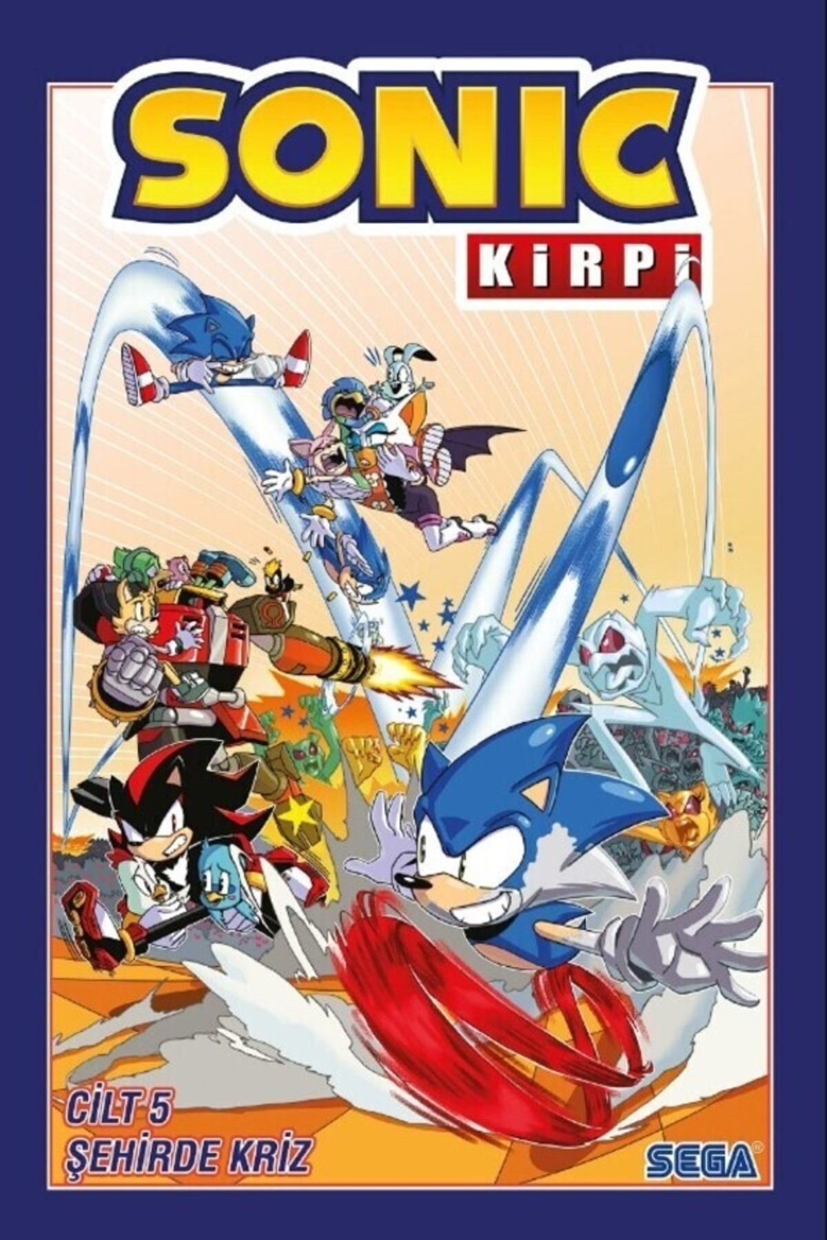 Kirpi Sonic Cilt 5 - Şehirde Kriz