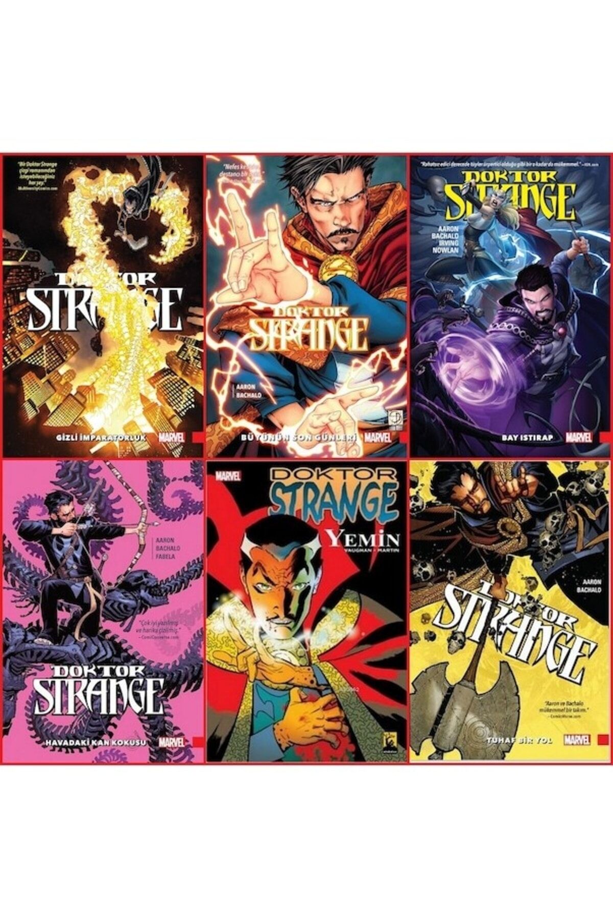 Doktor Strange 6 Cilt Çizgi Roman Set