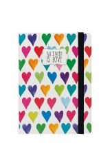 Defter Hearts K056365