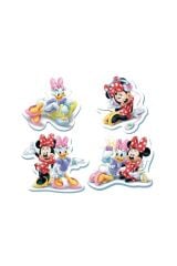 Minnie 4 Aşamalı Puzzle 5/10/15/20 Parça