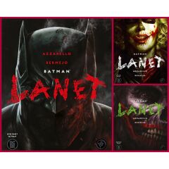 DC Batman Lanet (1-2-3) 3 Cilt Çizgi Roman Set