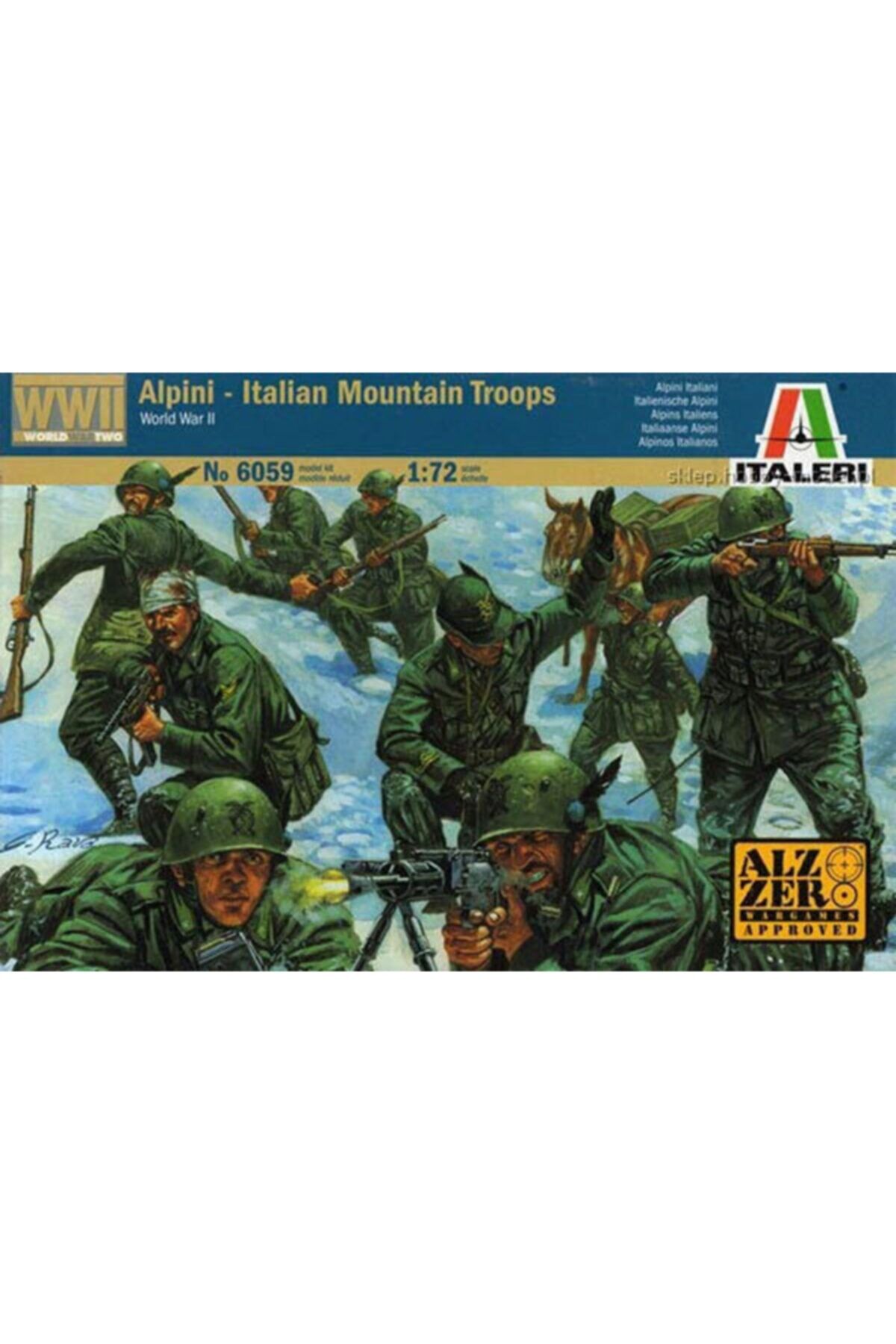 Italeri Ww2-talan Mount.troops Alpin 1:72