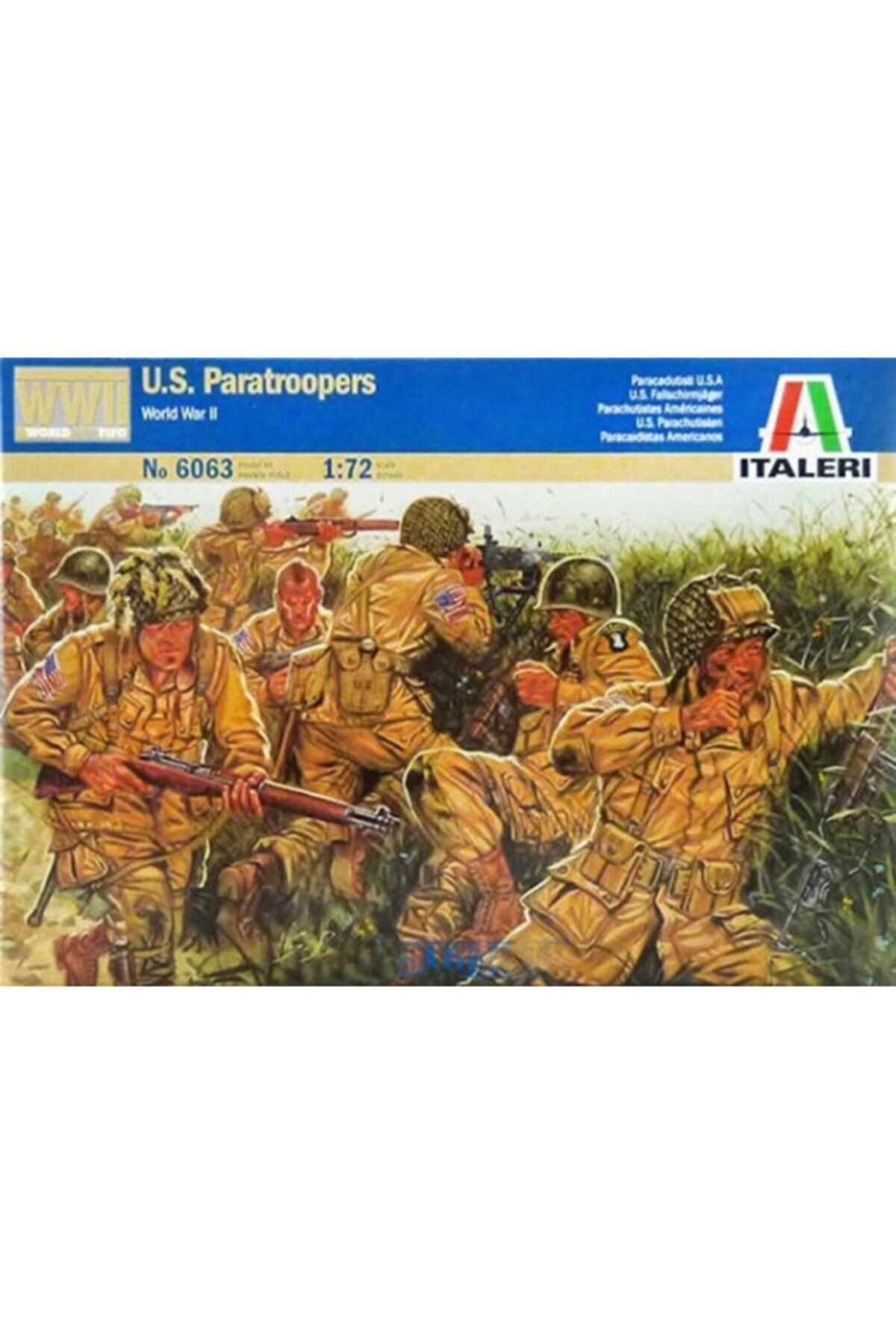 Italeri Ww2-us Paratroopers 1:72