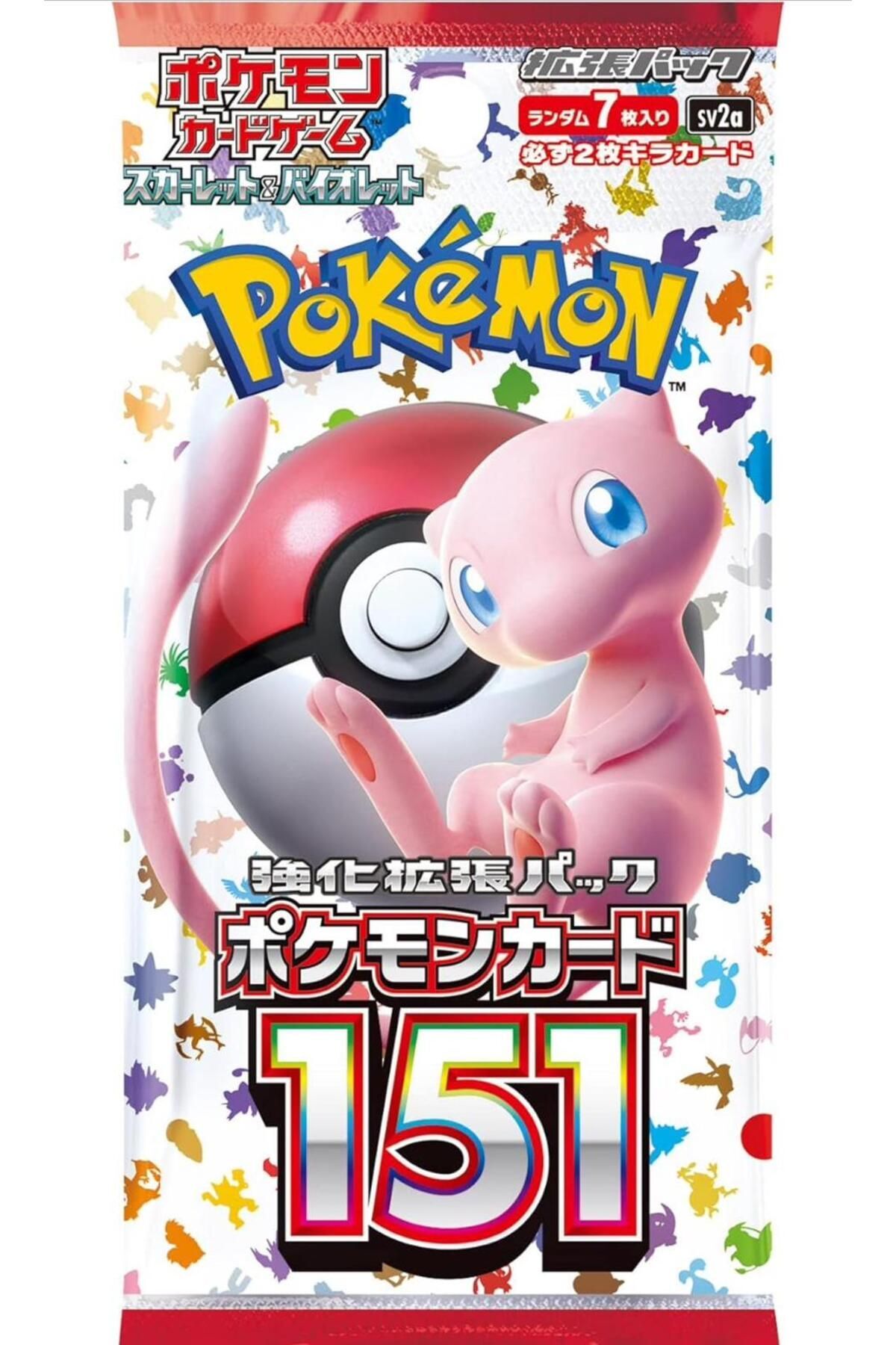 Pokemon 151 Booster Japonca