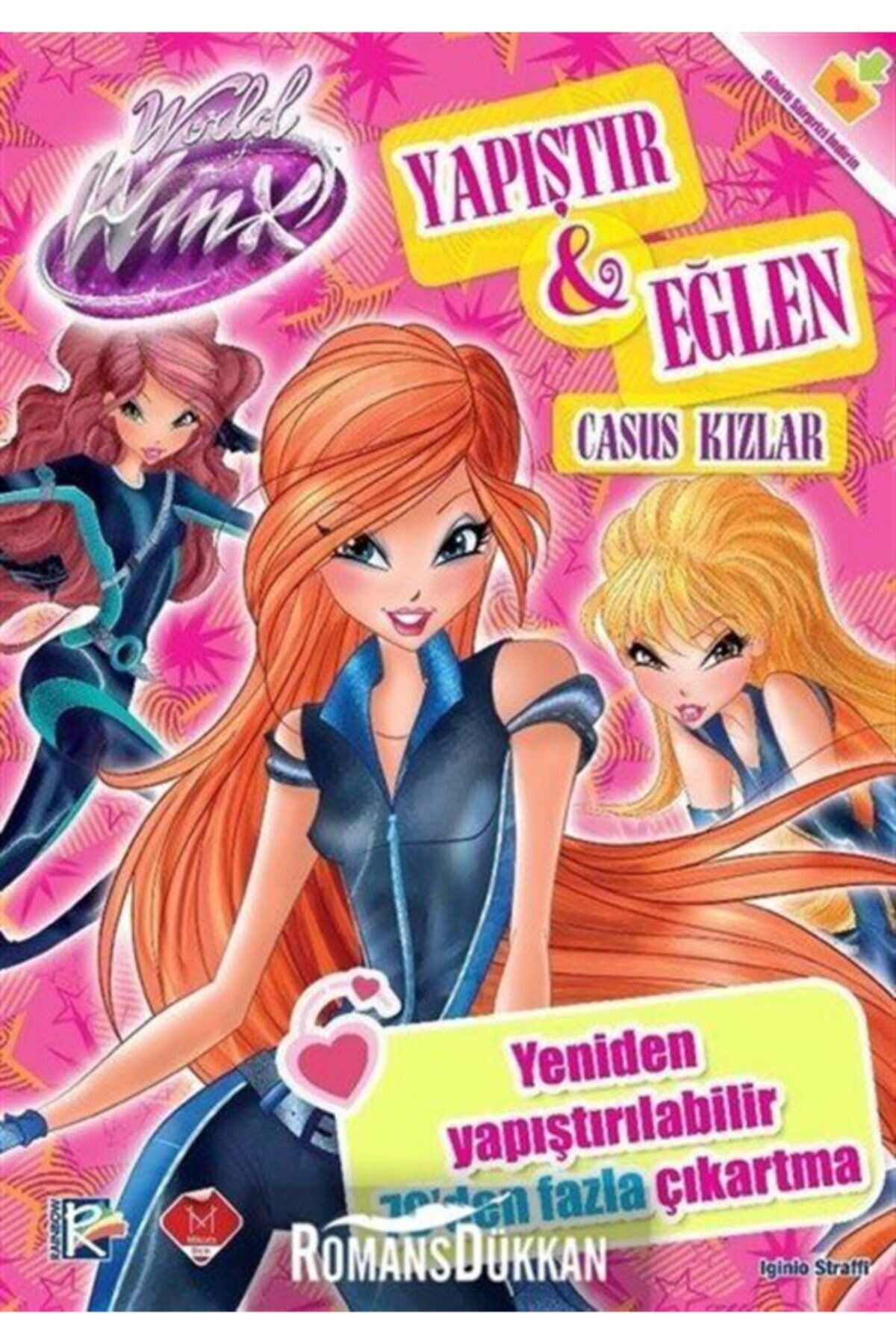 World Of Winx Yapıştır Ve Eğlen Casus Kızlar