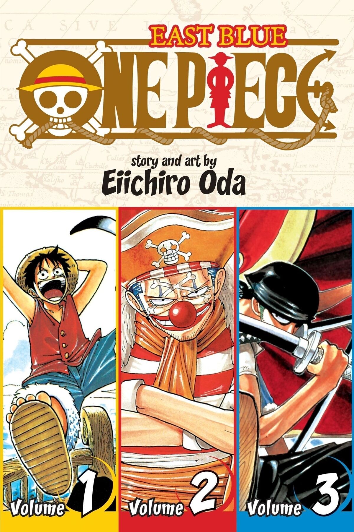 One Piece East Blue 1-2-3: Includes vols. 1, 2 & 3: Volume 1 (One Piece (Omnibus Edition))