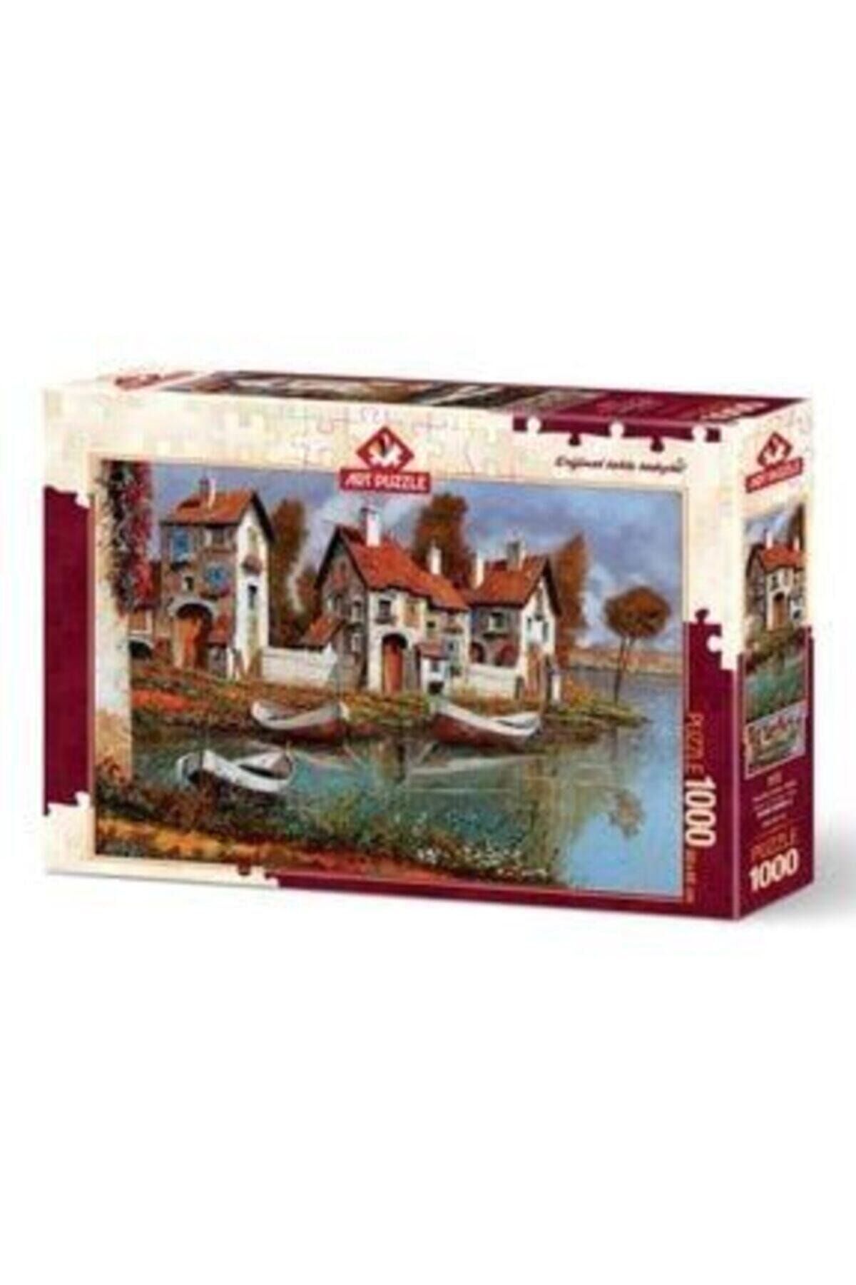 4232 Cerchio Evleri, Italya 1000 Parça Puzzle