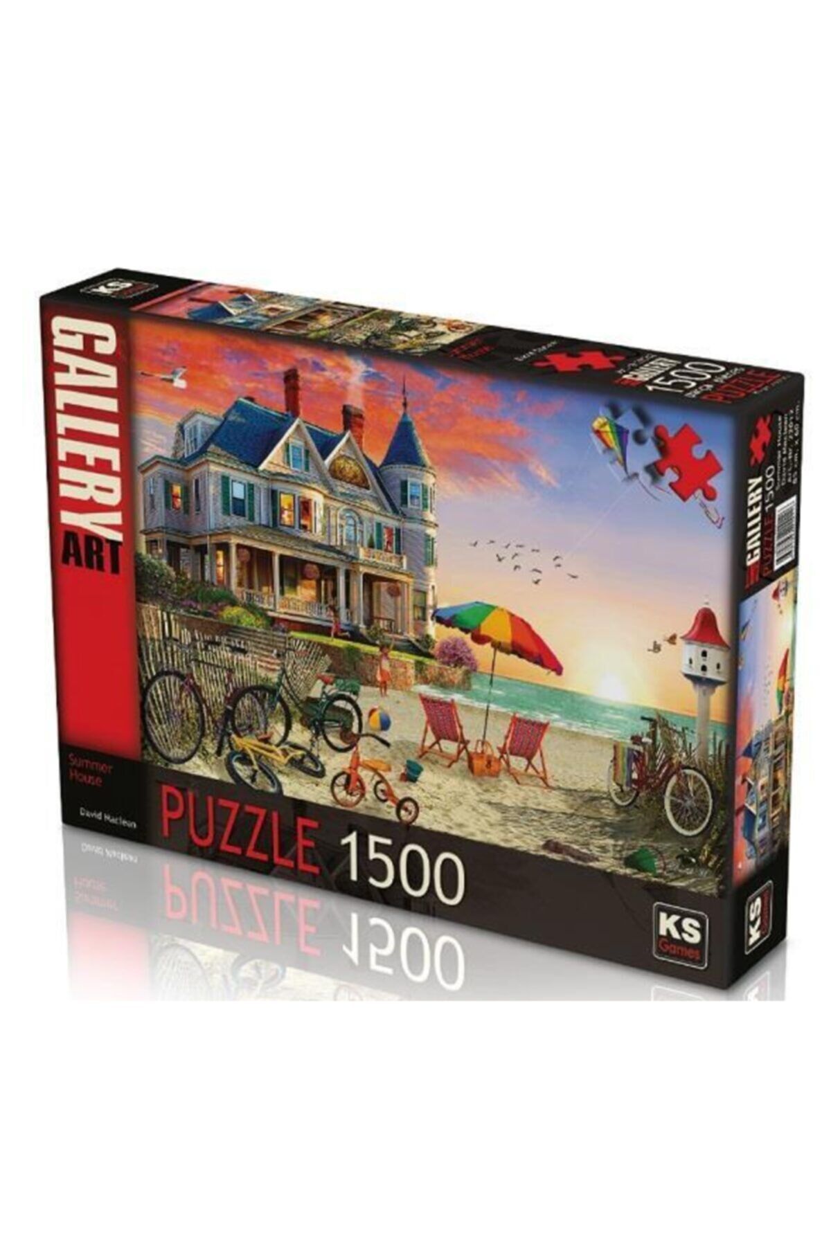 Ks Games 1500 Parça Summer House Puzzle 22012