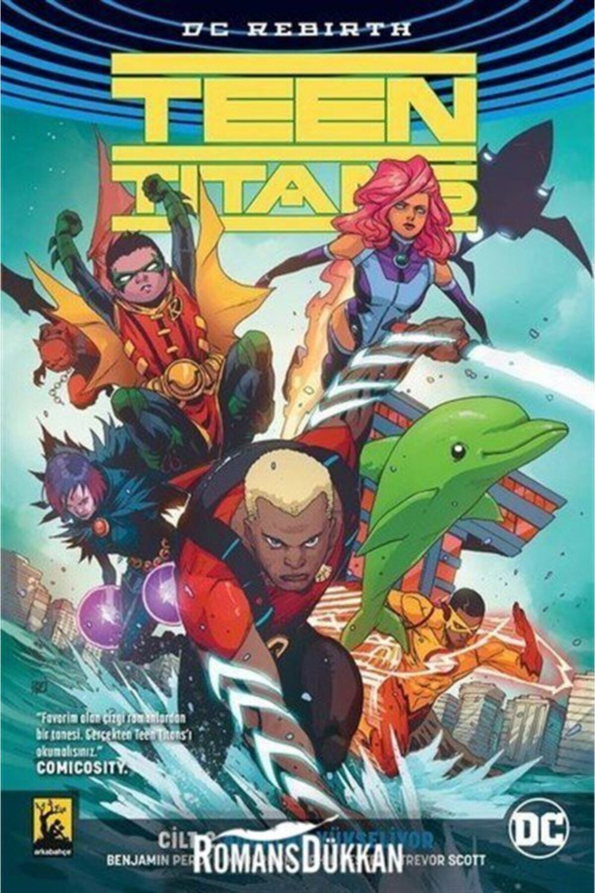 Teen Titans Cilt 2-aqualad Yükseliyor