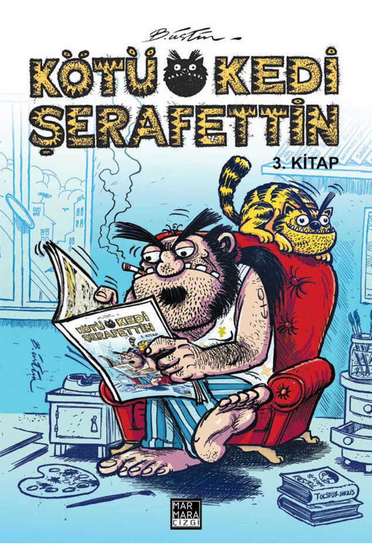 Kötü Kedi Şerafettin 3. Kitap