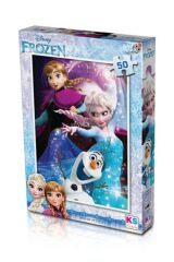 50 Parça Frozen - Karlar Ülkesi