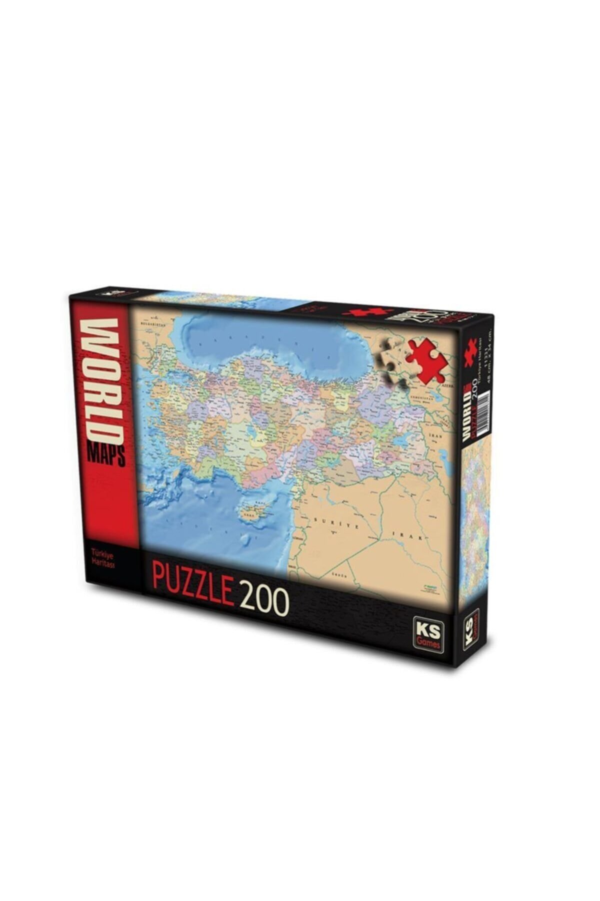 11331 Puzzle 200/türkiye Haritası Puzzle 200 Parça