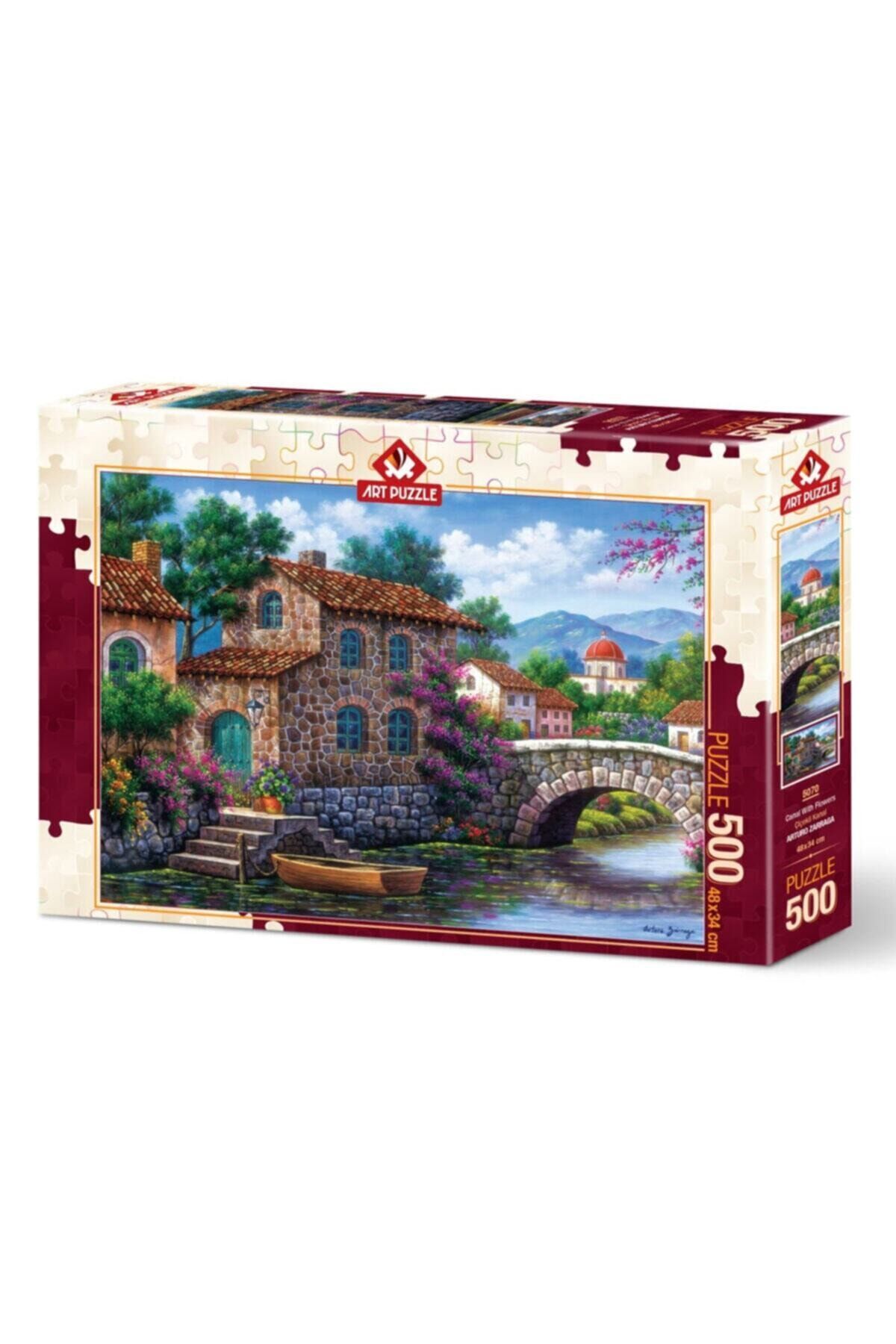 Çiçekli Kanal 500 Parça Puzzle 5070