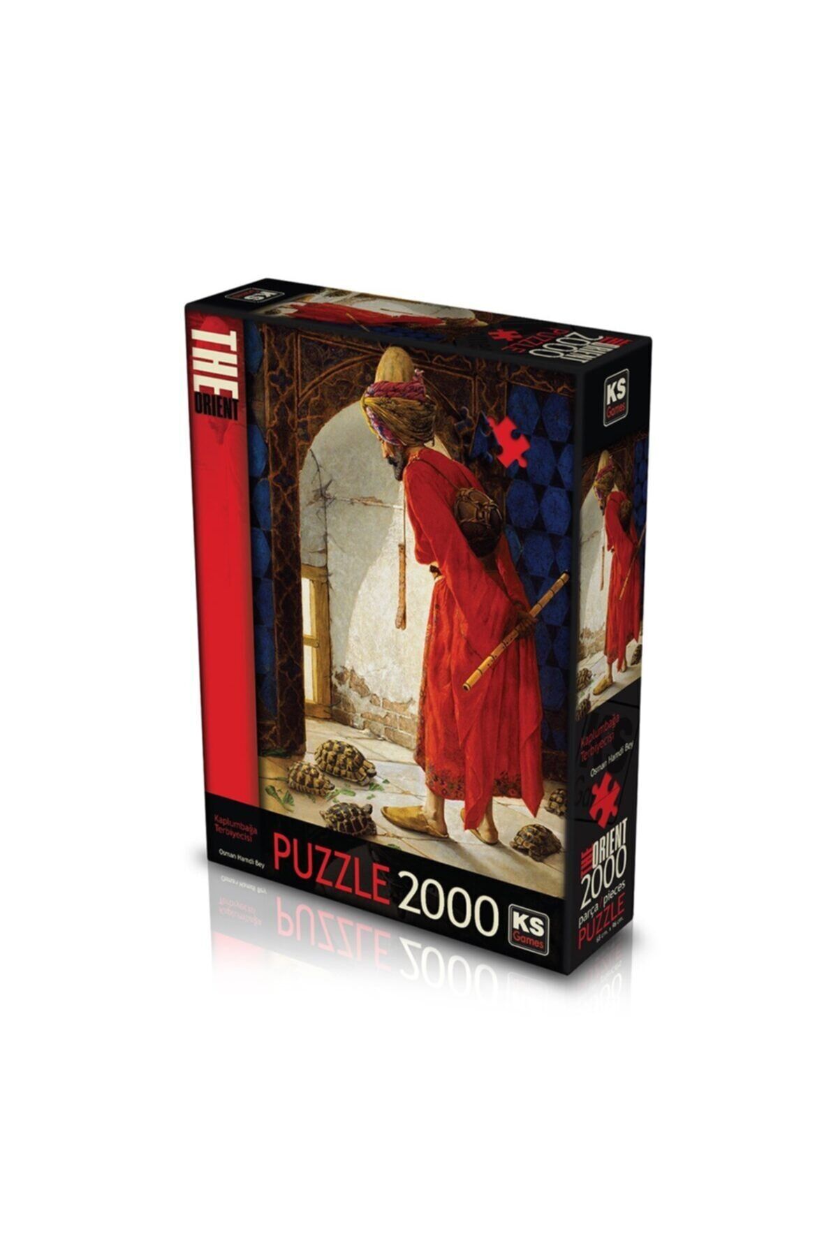 Ks Games 2000 Parça Kaplumbağa Terbiyecisi Osman Hamdi Bey Puzzle 11296