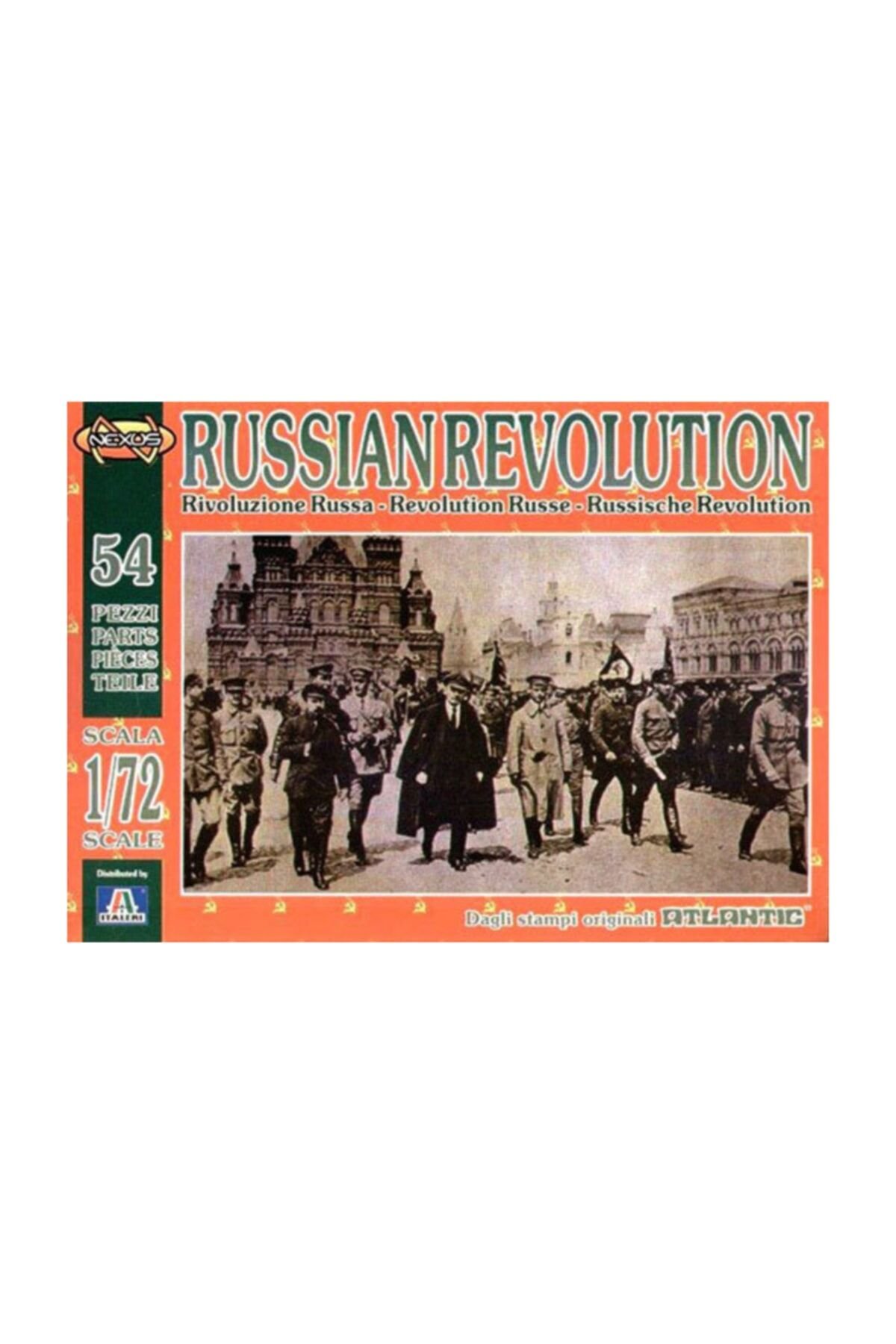 Italeri Russian Revolution 1:72 54 Parça Figür Maketi