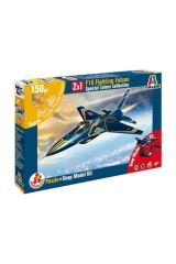 Italeri 1:100 F-16a Fighting Falcon + Puzzle + Cards As851